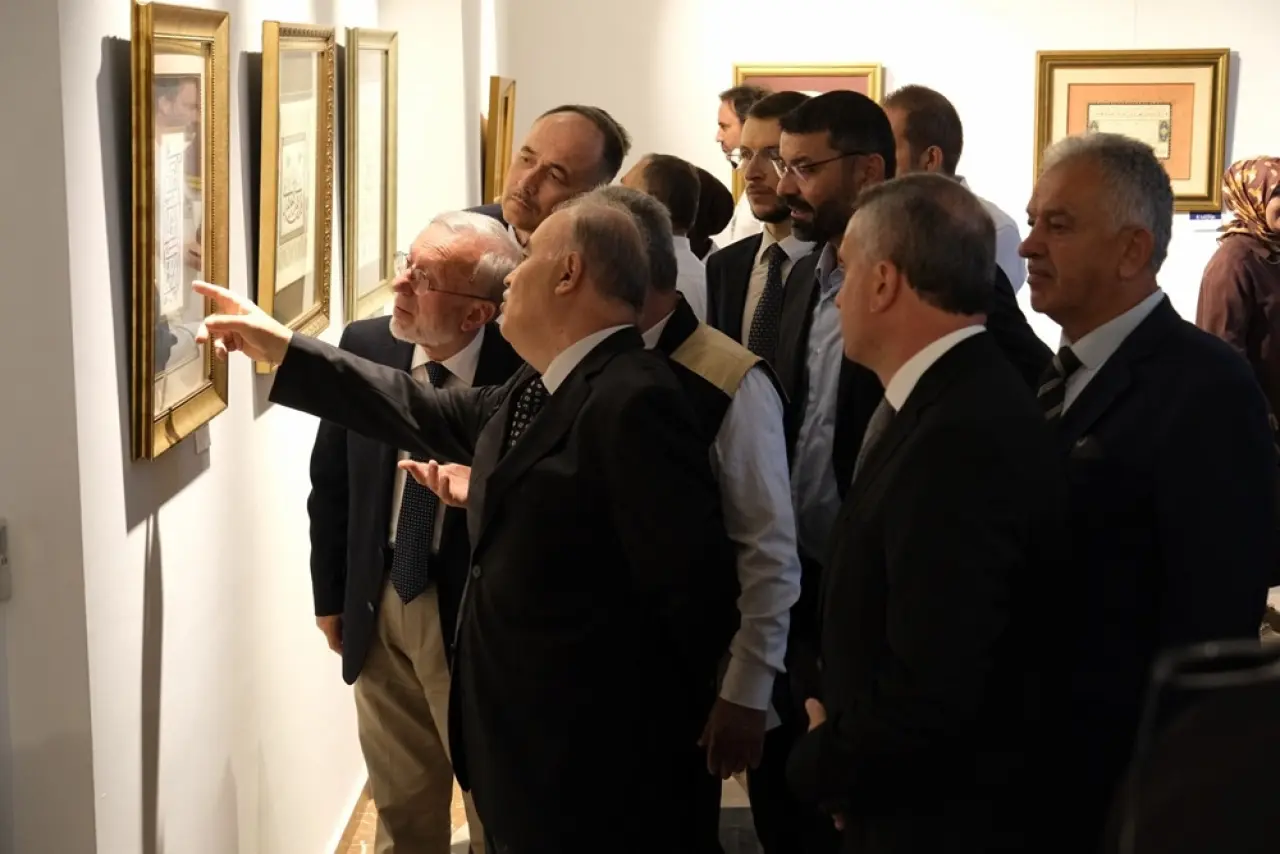 ‘Hattatlar İcazet Sergisi’ Yoğun İlgi Gördü 6