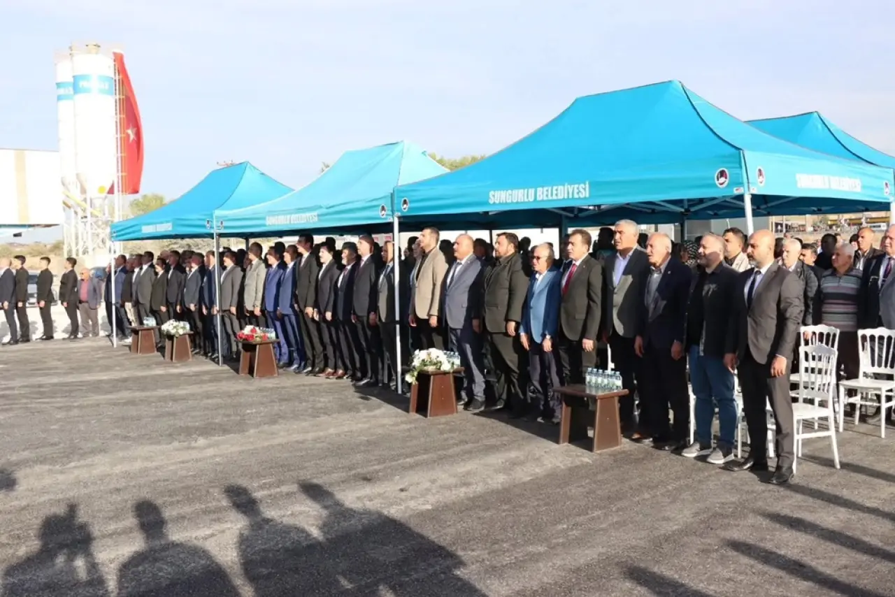 Bölgenin En Modern Asfalt Tesisi Hizmete Girdi 5