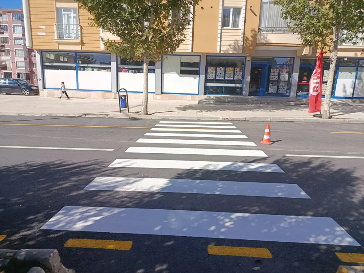 Yol Çizgileri Yenileniyor 5
