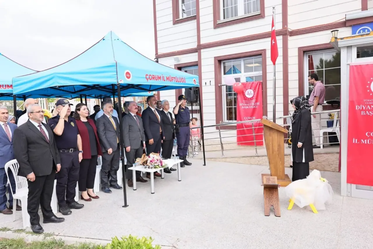 Kur'an Kurslarında Yeni Eğitim Yılı Törenle Başladı 2