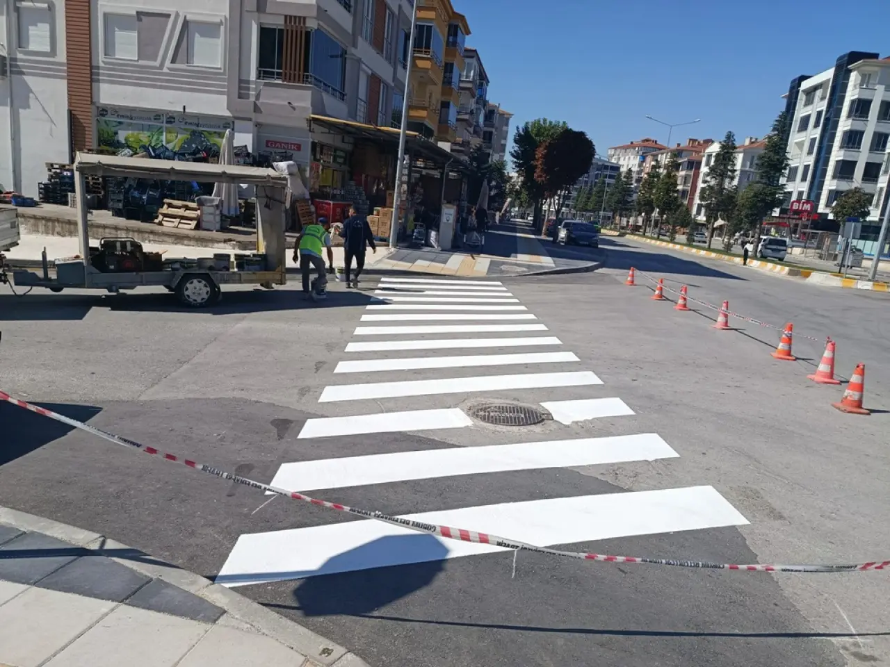 Yol Çizgileri Yenileniyor 6