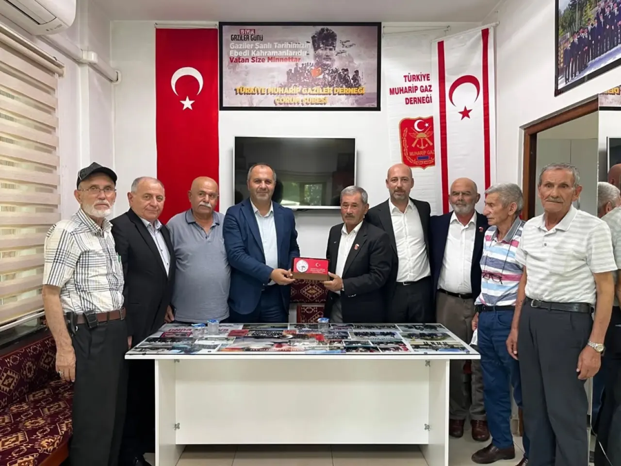 MHP’liler Gaziler ve Muhtarlarla Buluştular 2