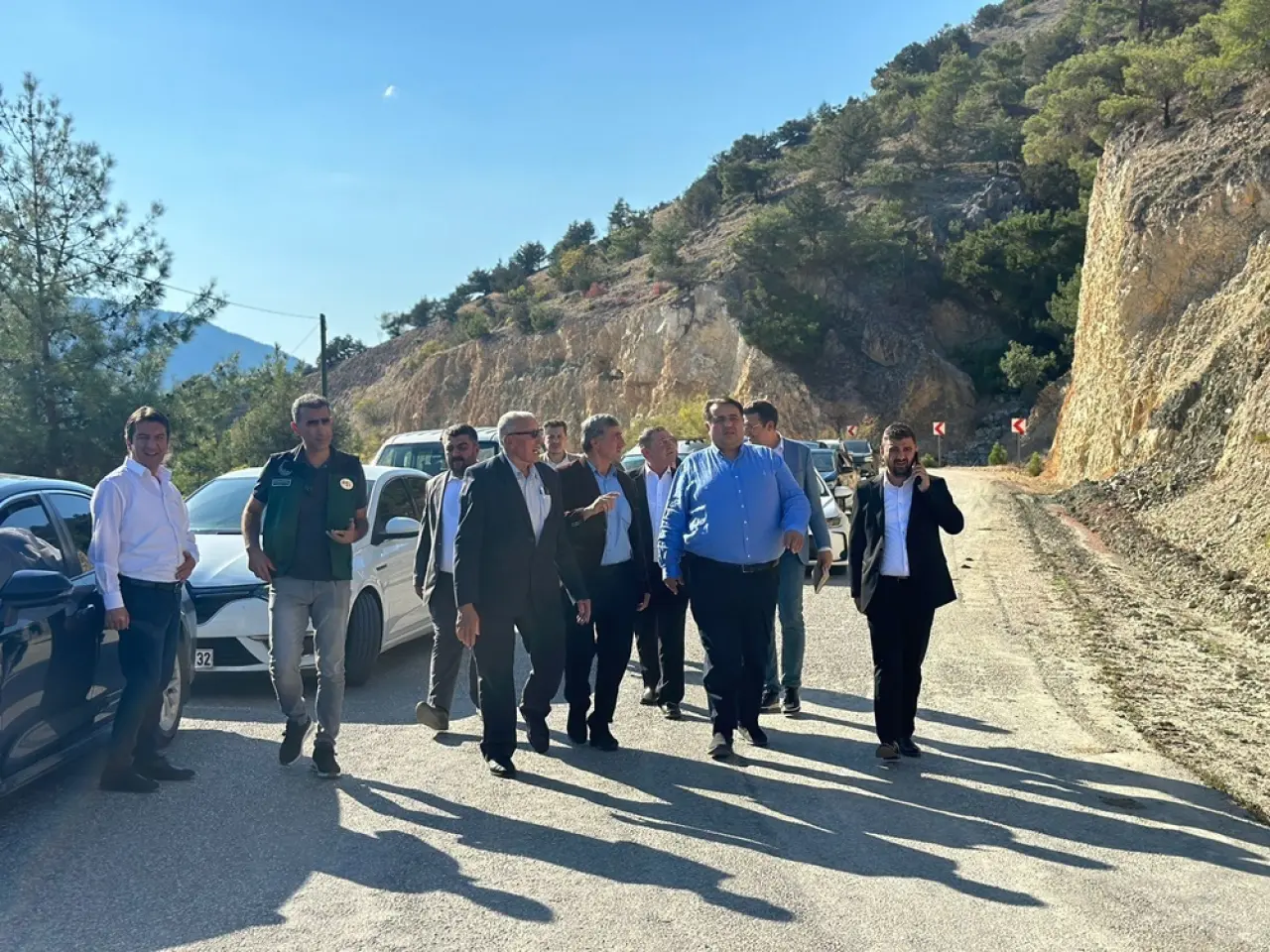 Boyabat Barajı Yolunda İyileştirme Çalışması 4