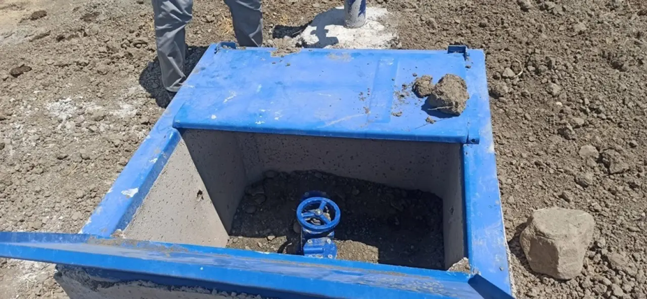 50 Hektar Arazi Suya Kavuştu 3