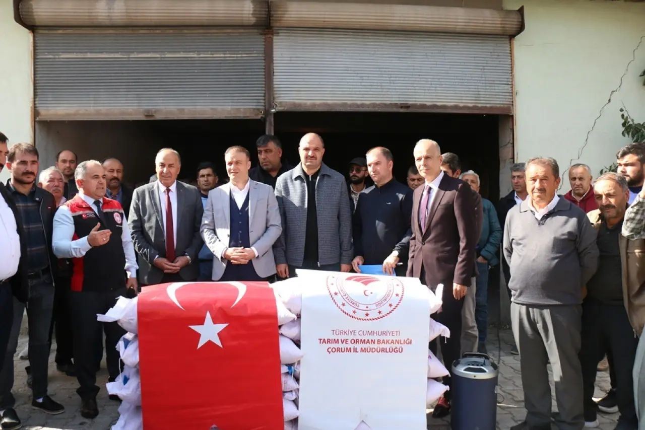 213 Çiftçiye Arpa Tohumu Desteği 1