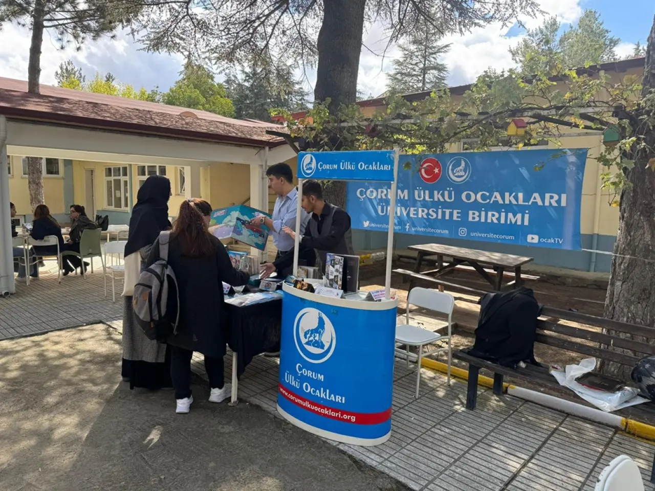 Ülkü Ocakları, HİTÜ’de Stant Açtı 4