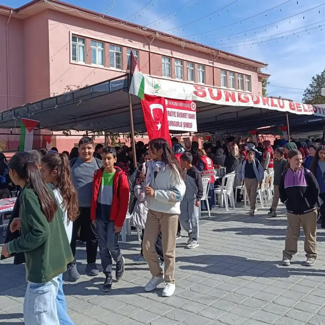 Sungurlu, Gazze İçin Tek Yürek Oldu 3