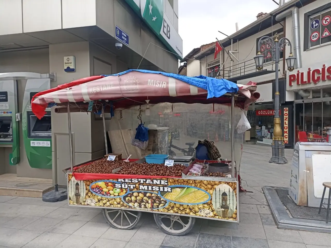 Kestane ve Mısır Arabaları İçin Yeni Uygulama 1