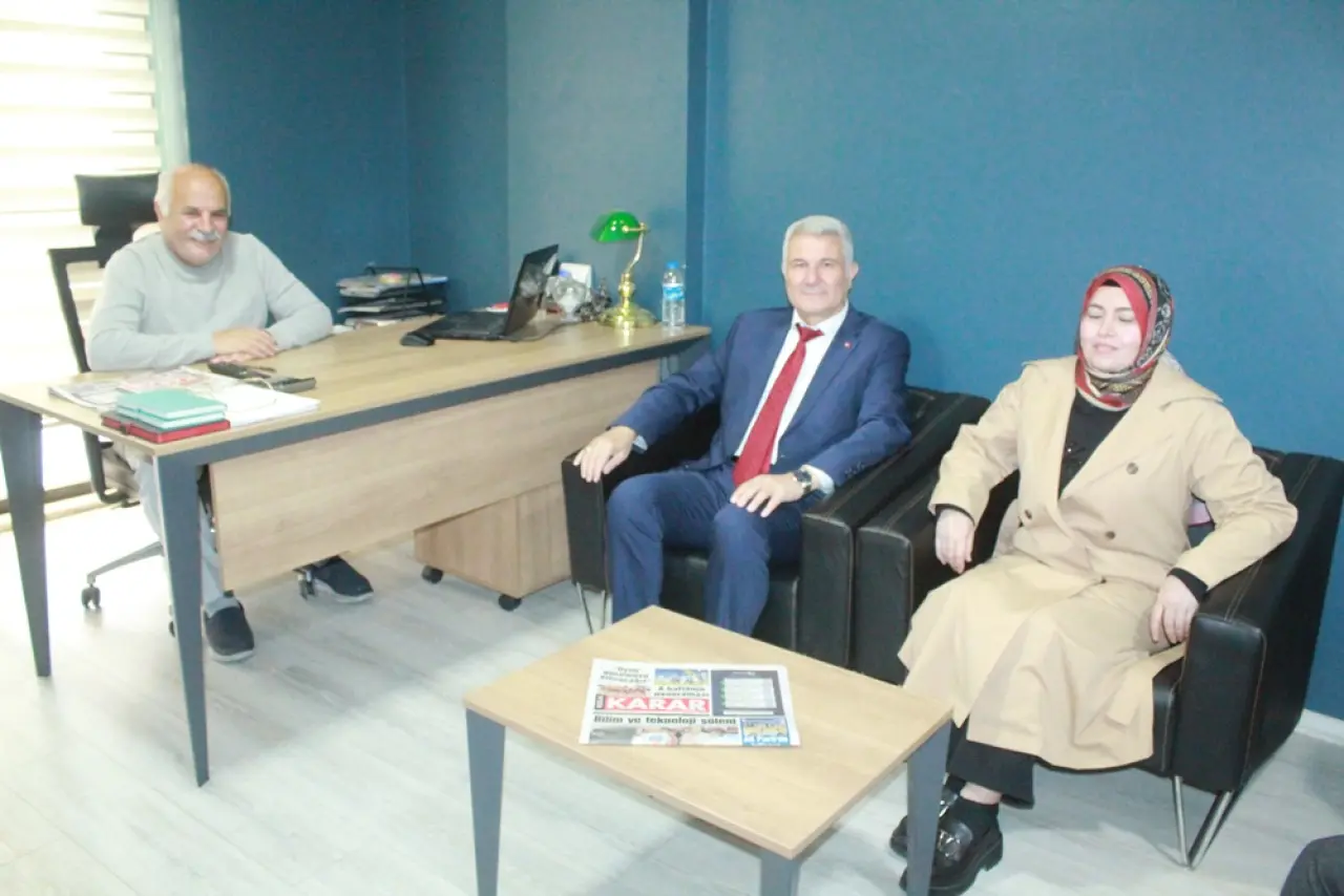 Merkez İlçeden Gazetemize Ziyaret 4