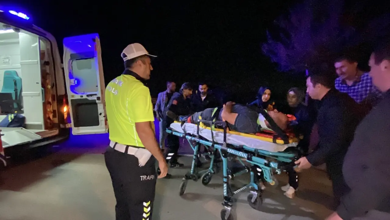 İki Motosiklet Çarpıştı: 1 Yaralı 1