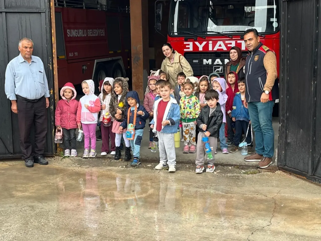 Miniklere İtfaiyecilik Eğitimi 3