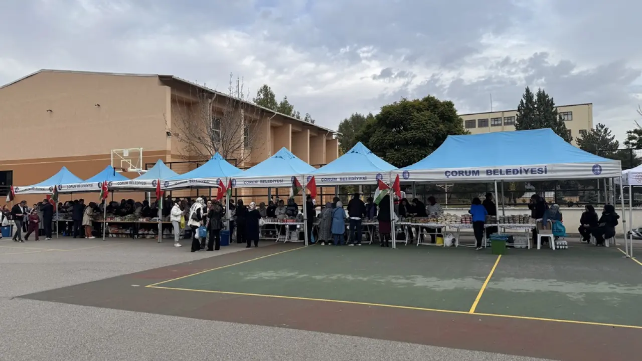 Okullarda Filistin Halkı İçin Kermesler Açıldı 2
