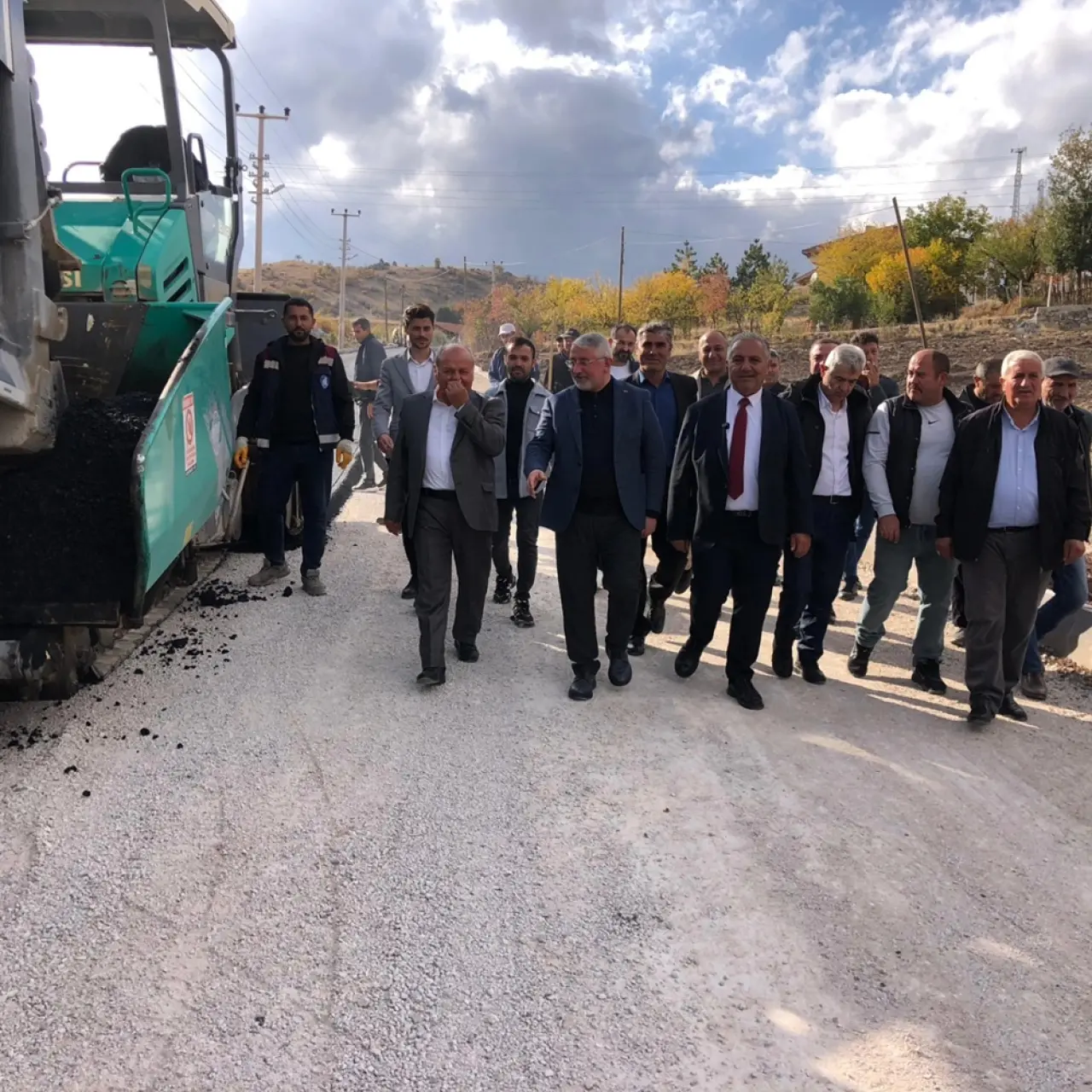 Boğazkale’de Hastane Yoluna Sıcak Asfalt 4