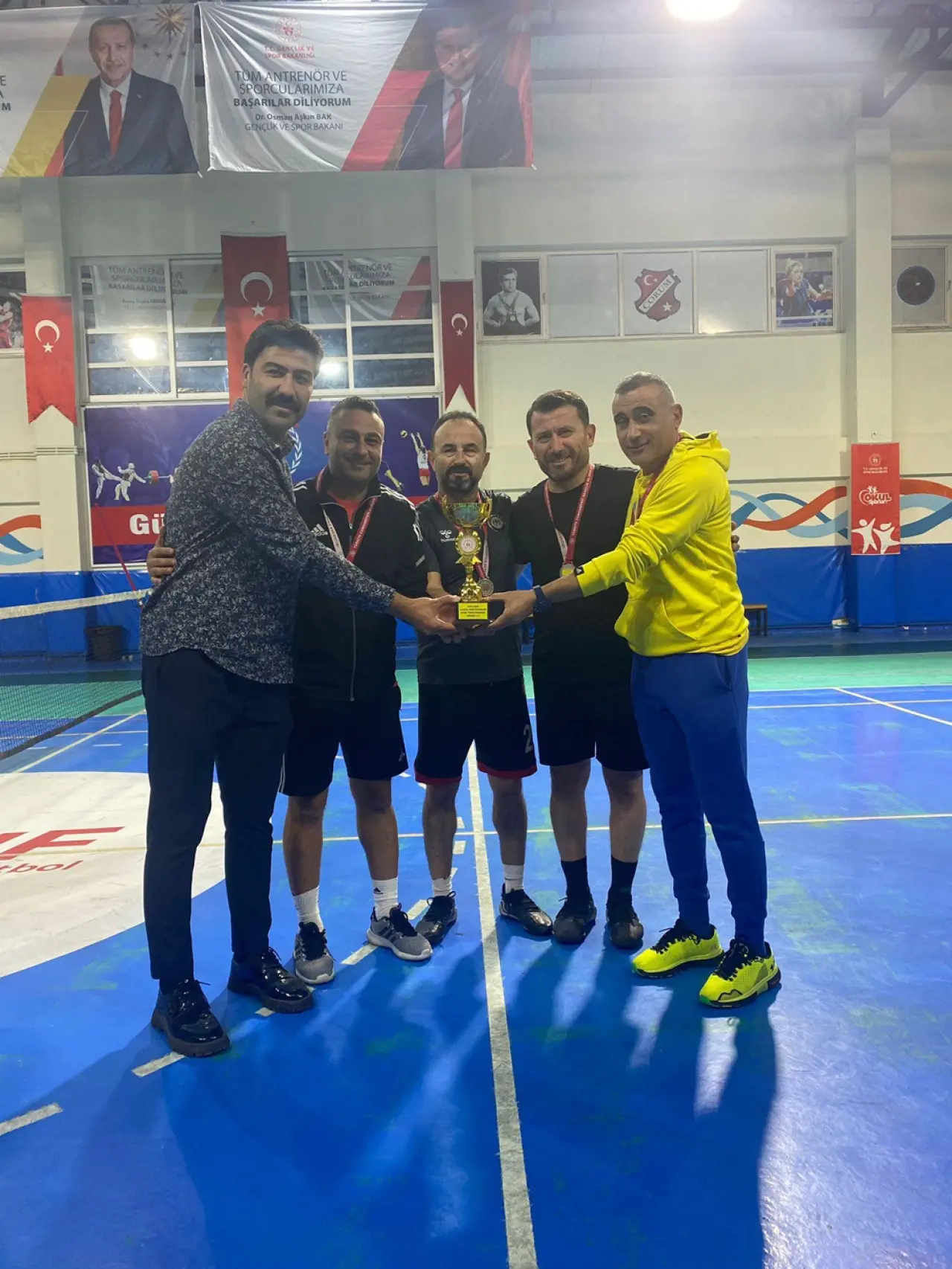 Ayak Tenisi Şampiyonu Çorum Valiliği Oldu 1