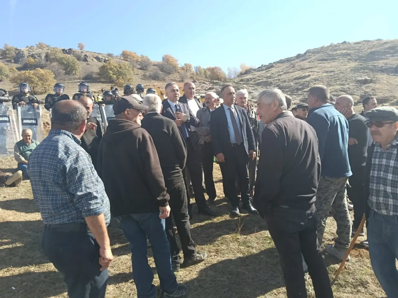 CHP’den Köy Halkının Mücadelesine Destek 4