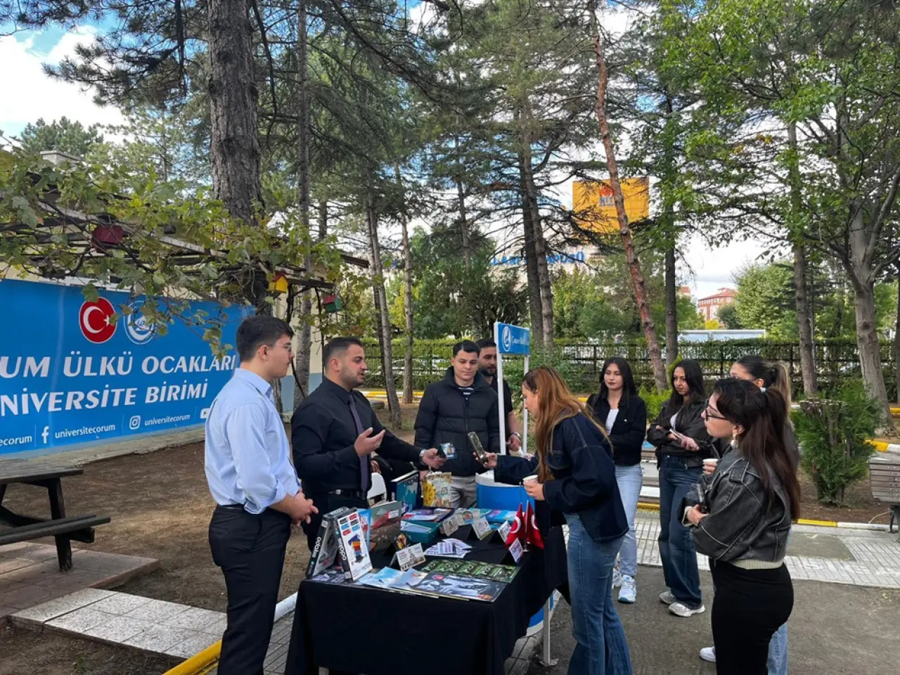 Ülkü Ocakları, HİTÜ’de Stant Açtı 1