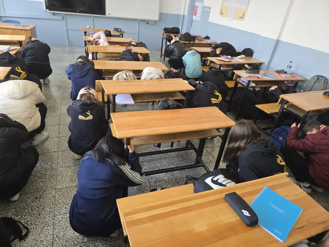 Okullarda Eş Zamanlı Tatbikat 6