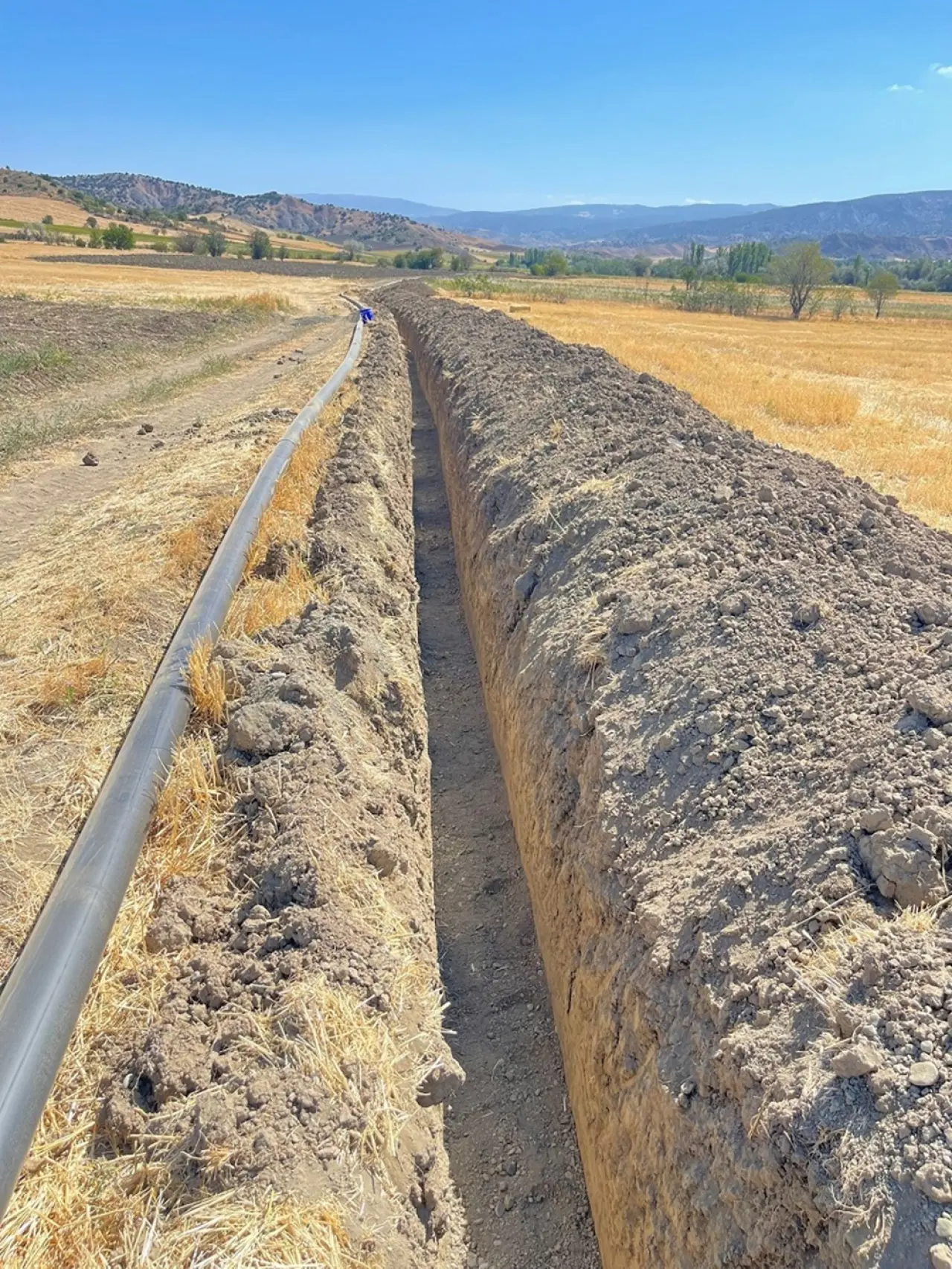 50 Hektar Arazi Suya Kavuştu 4