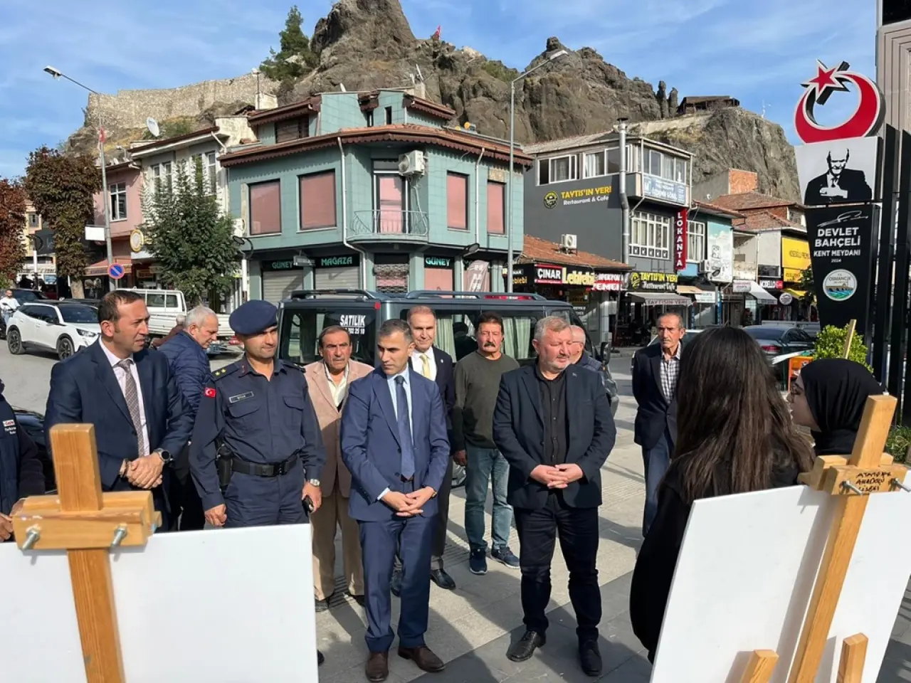 Başkan Gelgör, ‘Sarı Mehmet' Sergisini Gezdi 1