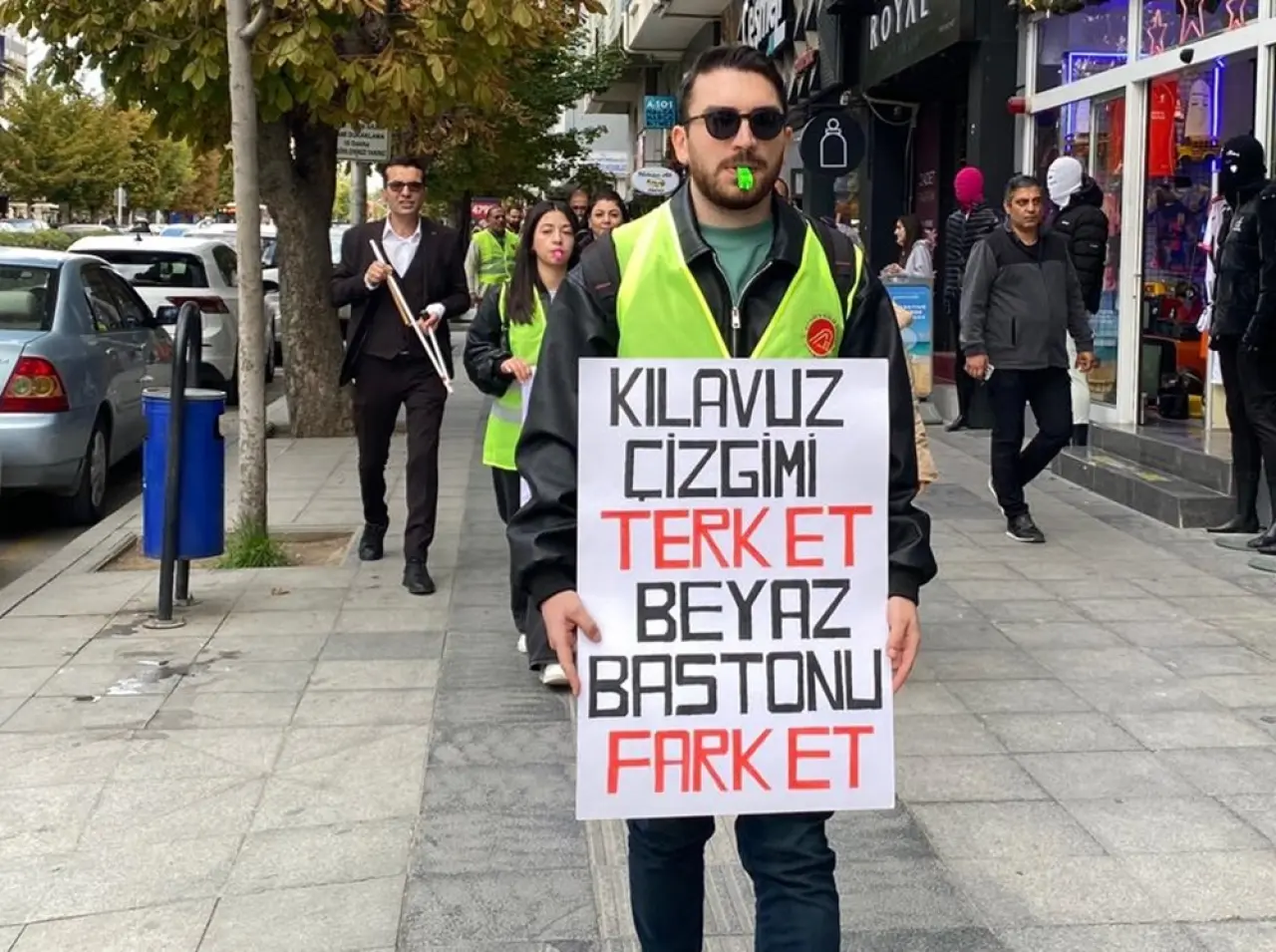 Beyaz Baston Farkındalığı İçin Yürüdüler 3