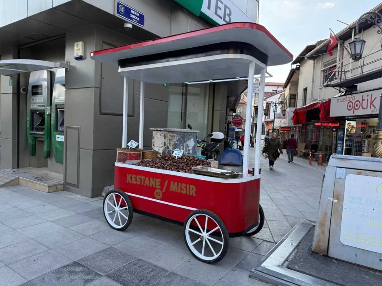 Kestane ve Mısır Arabaları İçin Yeni Uygulama 3