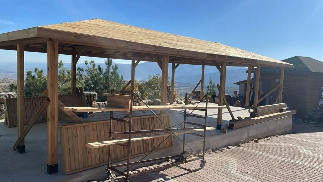 Ortaköy’de Seyir Tepesi Yenileniyor 3