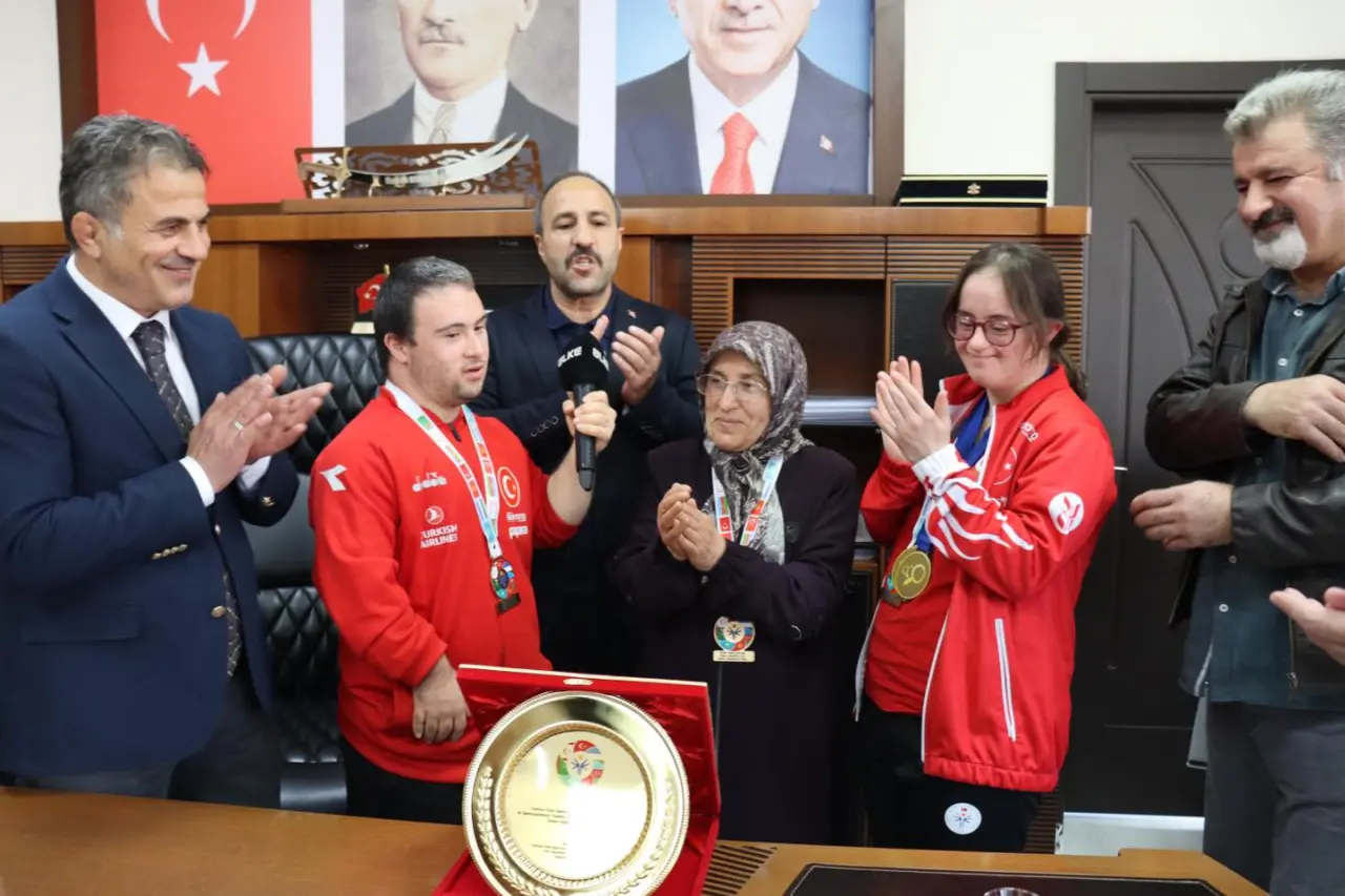 Özel Sporcular Federasyonu Asbaşkanı Kurt, Çorum’da 4