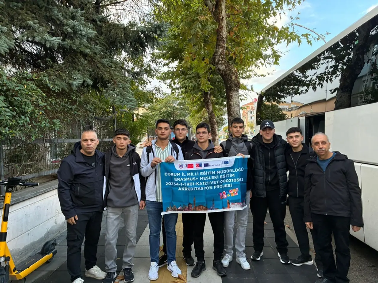 Çorumlu Meslek Liseliler Staj İçin Almanya'da 2