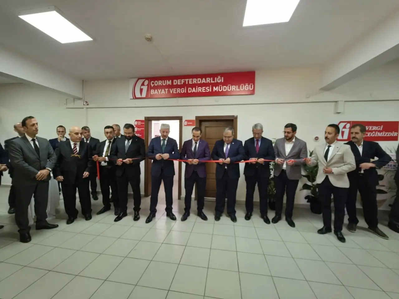 Bayat Vergi Dairesi Törenle Hizmete Açıldı 2