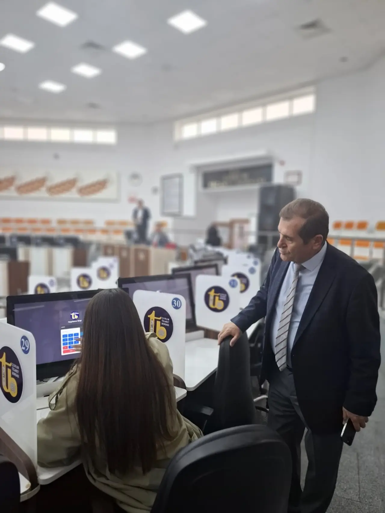 Üniversite Öğrencileri, Borsada Seansı İzledi 1