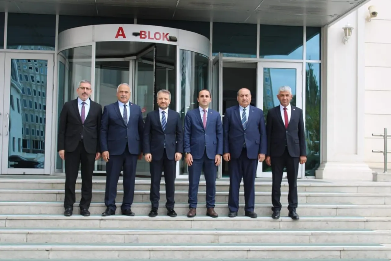 İskilip Heyetinden Ankara'da Yatırım Temasları 1