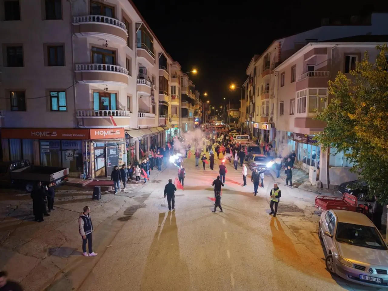 Kargı'da Fener Alayı Yürüyüşü 2