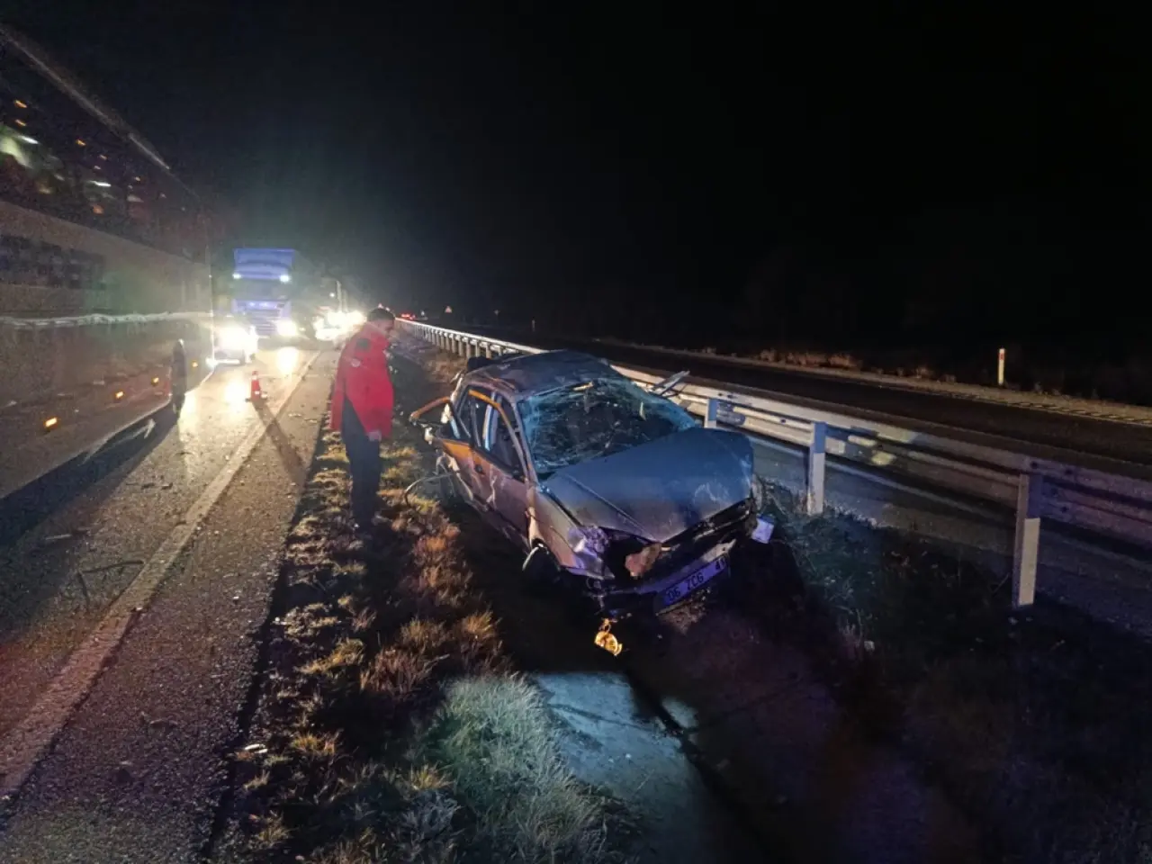 Otostopla Bindiği Araç Mezarı Oldu 2