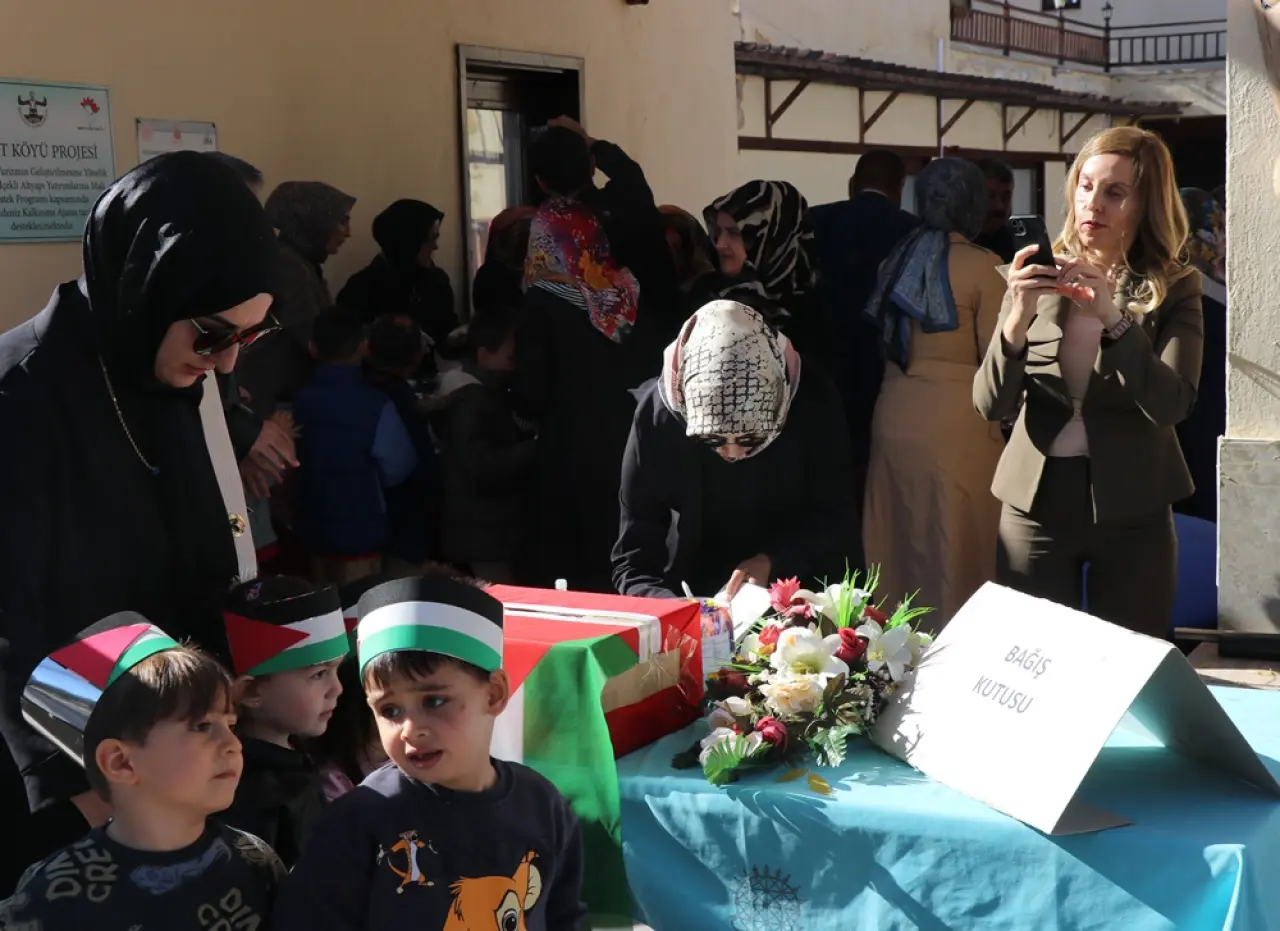 Boğazkale Halk Eğitim Merkezi’nden Gazze Yararına Kermes 1