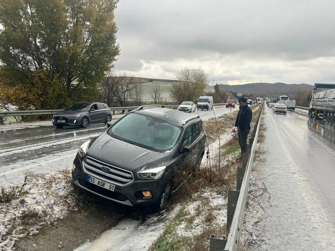 Aniden Bastırdı, Kazaya Sebep Oldu 5