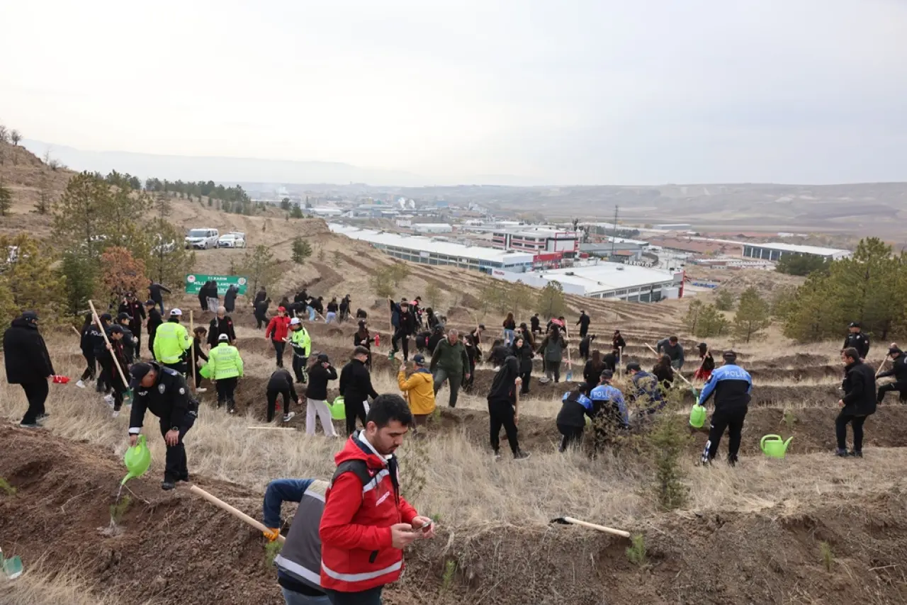 Şehitlerin Anısı Fidanlarda Yeşeriyor 11