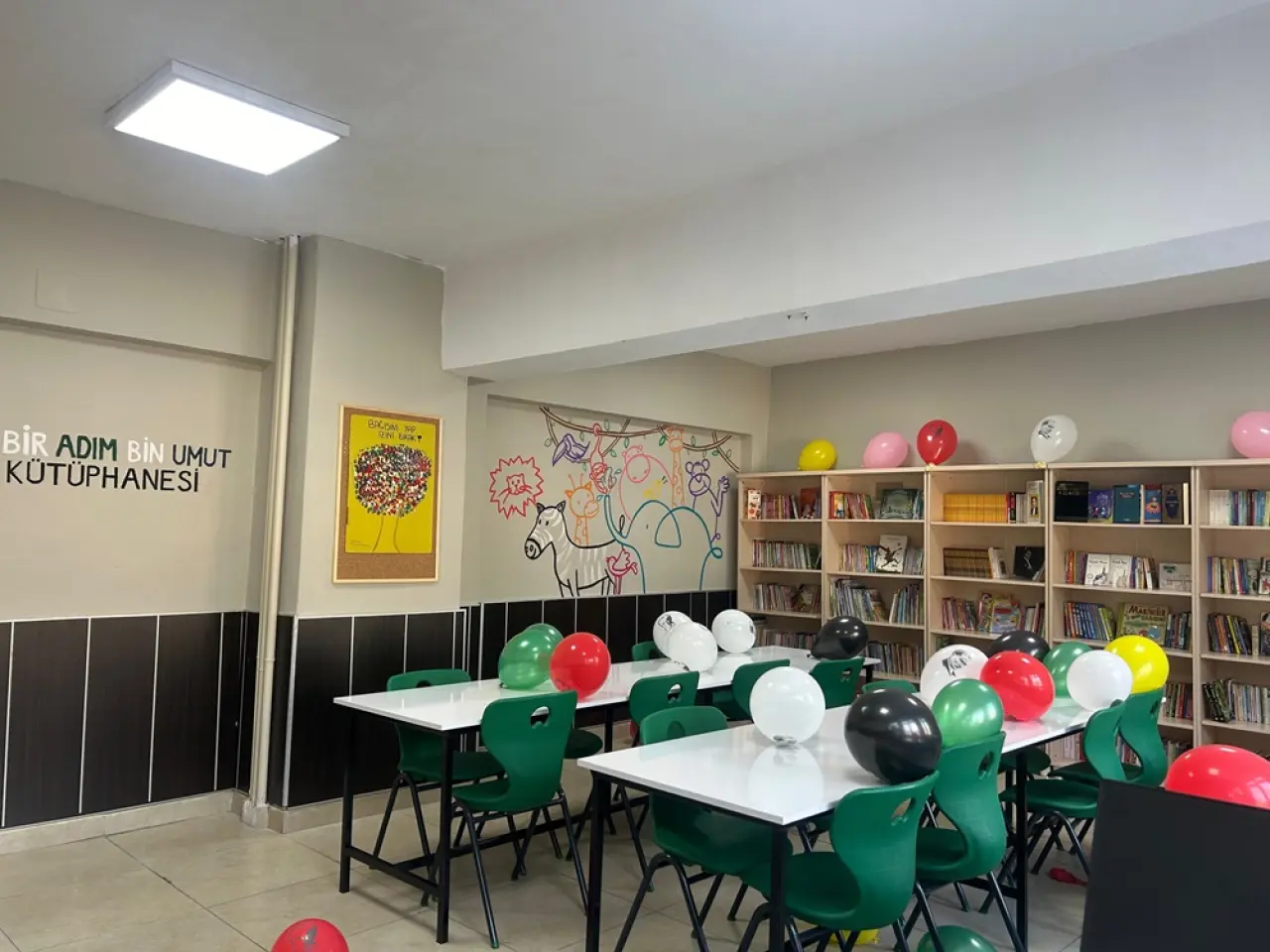 Köy Okuluna Kütüphane ve Oyun Odası Desteği 4