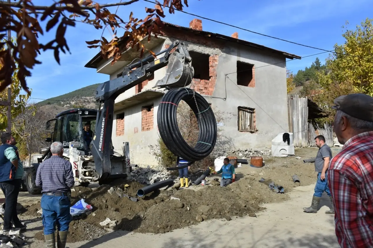 Yıllardır Bekleyen Altyapı Sorunu Çözüldü 5
