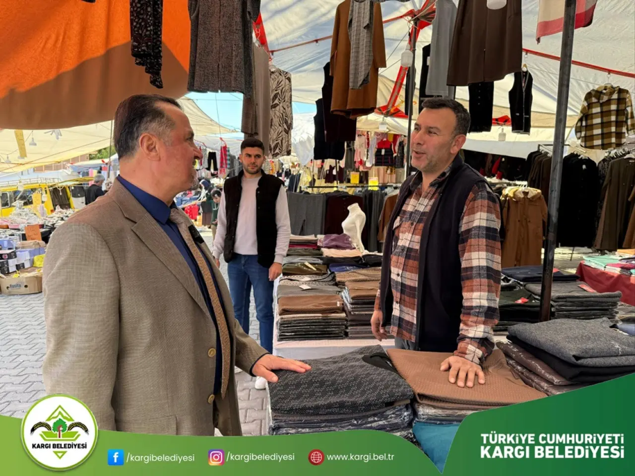 Başkan Dereli, Panayır Esnafını Dinledi 1