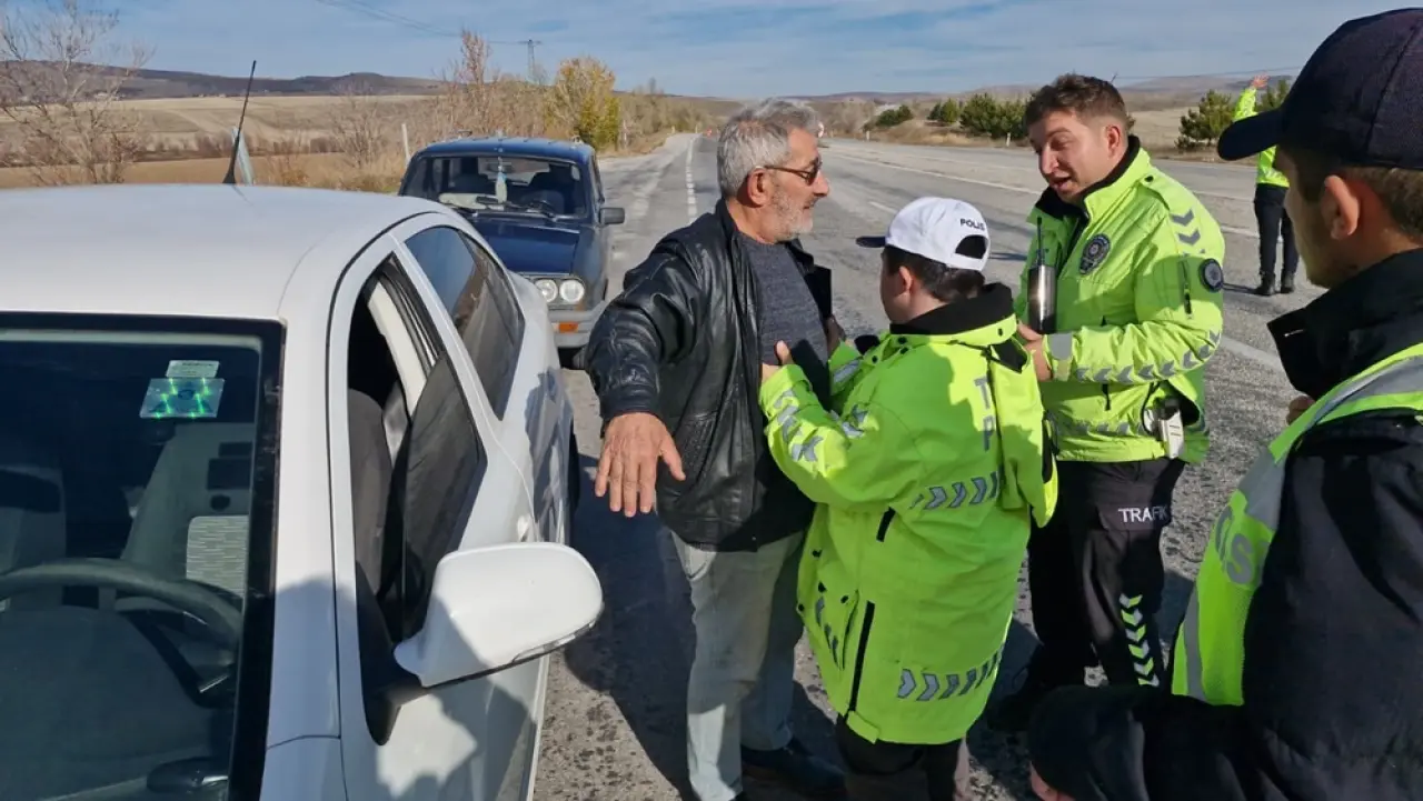 Özel Öğrenciler Trafik Denetiminde 2