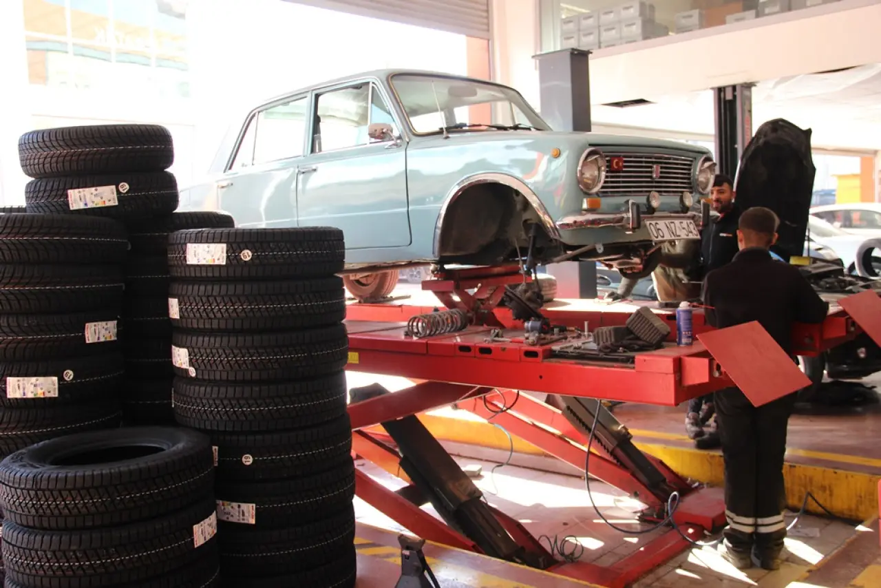 Kış Lastiği Mesaisi Erken Başladı 2