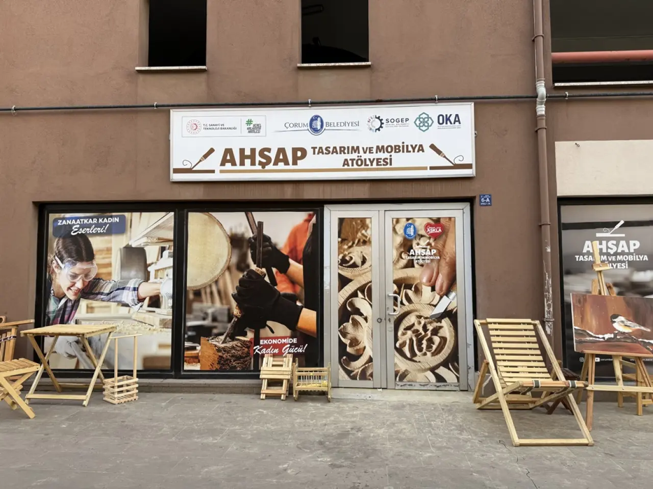 Kadınlar Ahşap Atölyesinde Hem Öğreniyor Hem Üretiyor 2