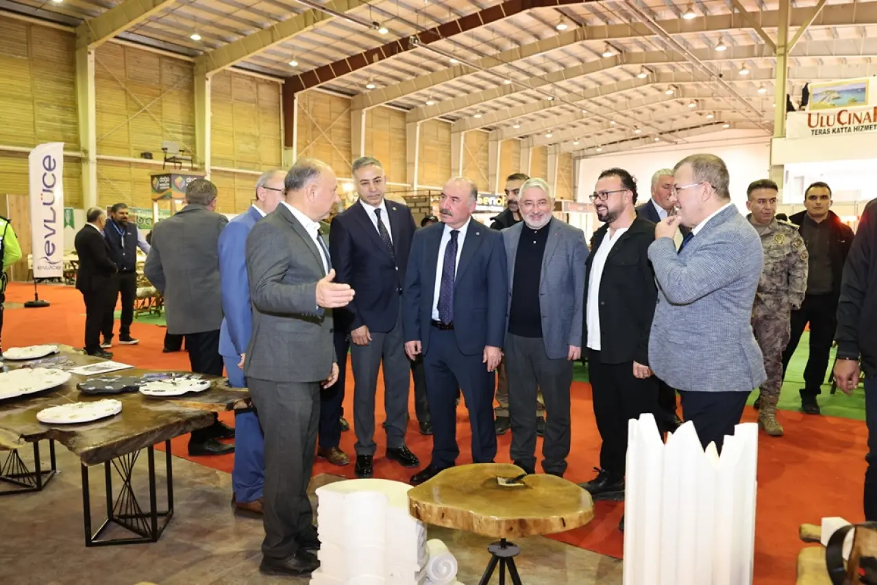 Çorum Mobilya ve İnşaat Fuarı'nı Gezdi 3