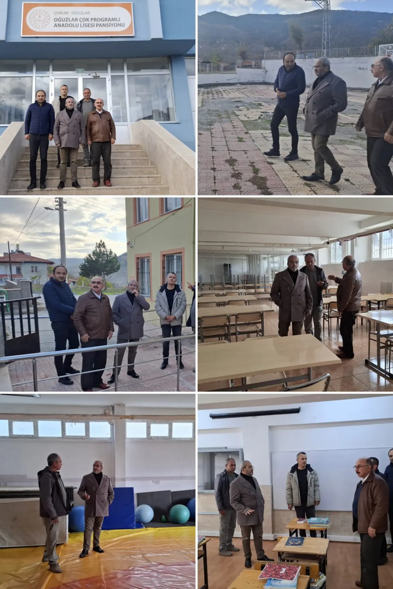 Çağlar, Oğuzlar’daki Eğitim Kurumlarını Ziyaret Etti 1