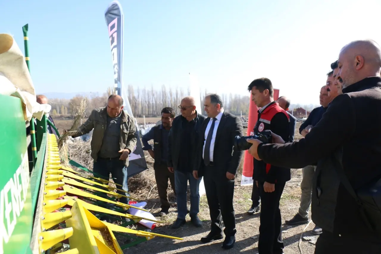 143 Dekar Alanda Kenevir Hasadı 6