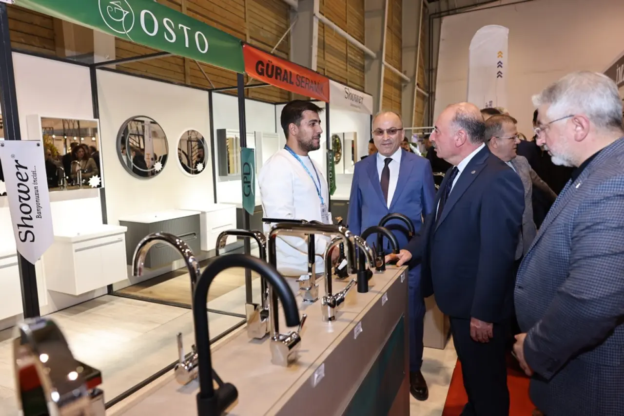 Çorum Mobilya ve İnşaat Fuarı'nı Gezdi 5