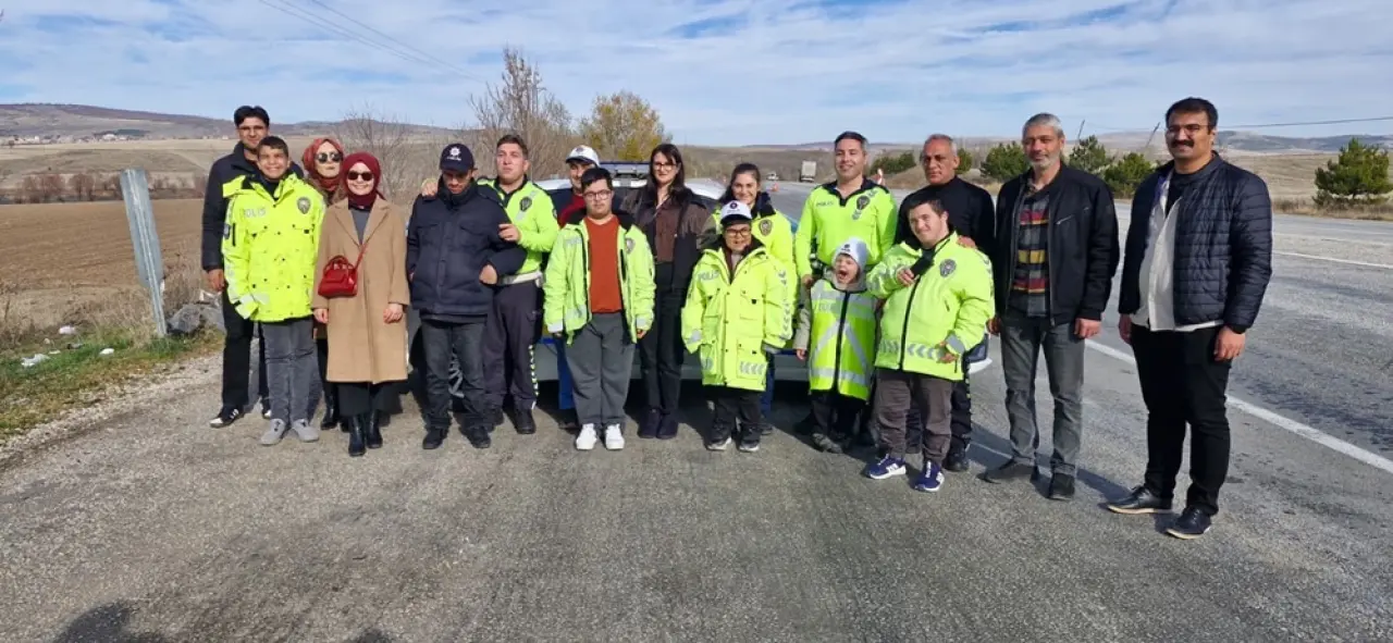 Özel Öğrenciler Trafik Denetiminde 4