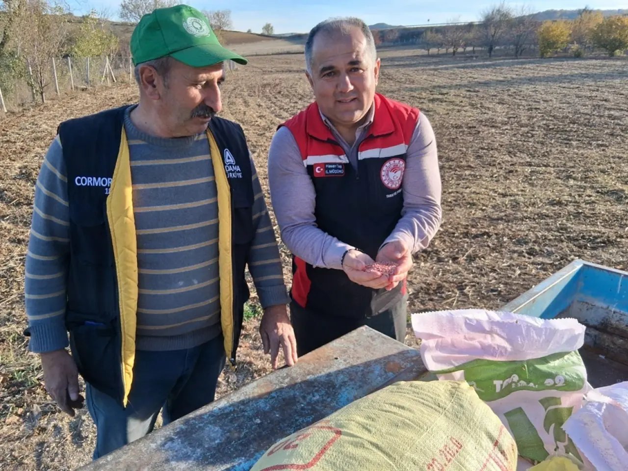 Hasan Taş, Çiftçileri Tarlada Ziyaret Etti 2