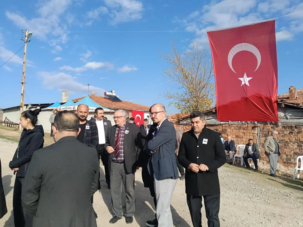 CHP, Şehit Ailesinin Acısına Ortak Oldu 2