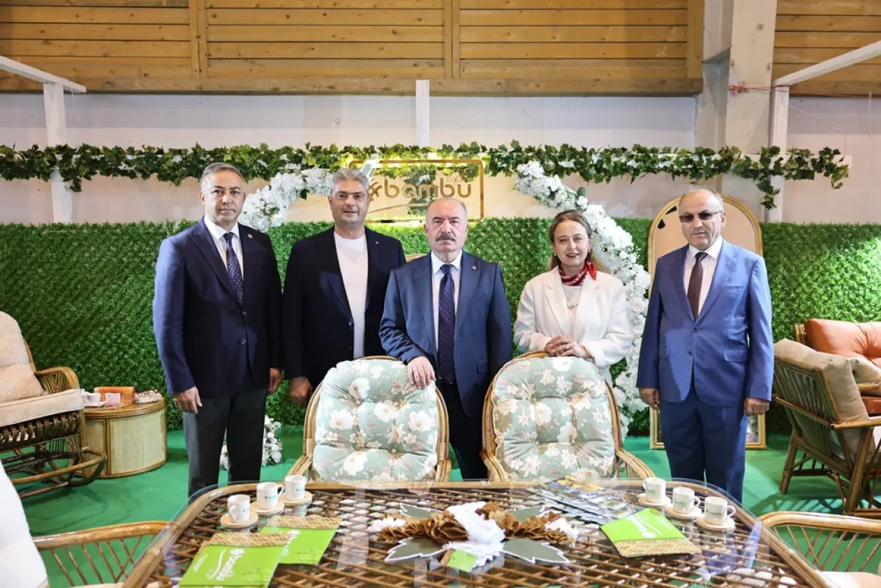 Çorum Mobilya ve İnşaat Fuarı'nı Gezdi 6